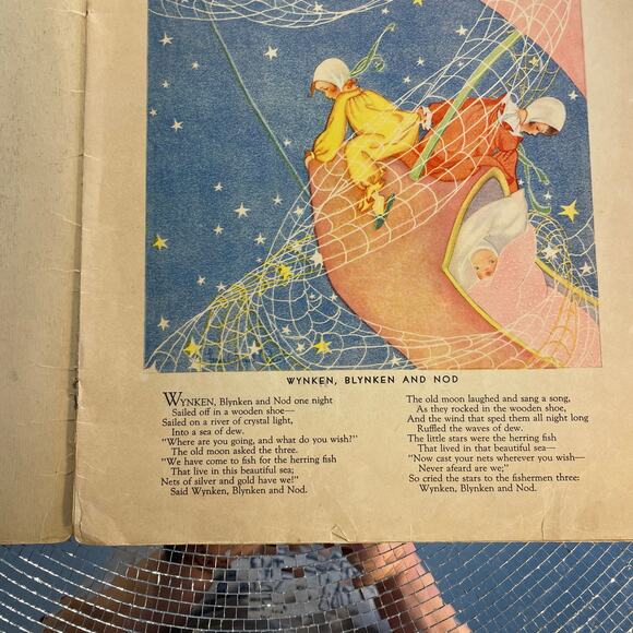 Vintage Wynken Blynken and Nod by Eugene Field 1937 - Picture 6 of 16